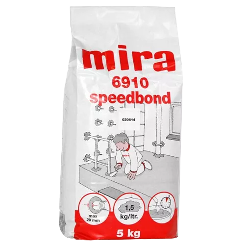 Клейова суміш швидкого схоплювання Mira 6910 speedbond — упаковка продукту