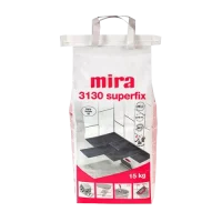 Клейова суміш підвищеної міцності Mira 3130 superfix — упаковка продукту