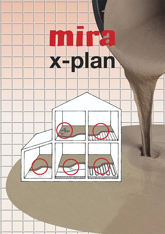 Система планування укладання плитки Mira x-plan