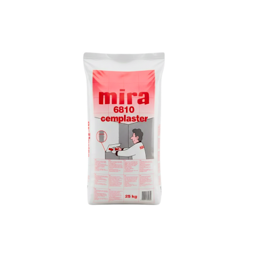 Асортимент продукції Mira — будівельні суміші та ґрунтовки